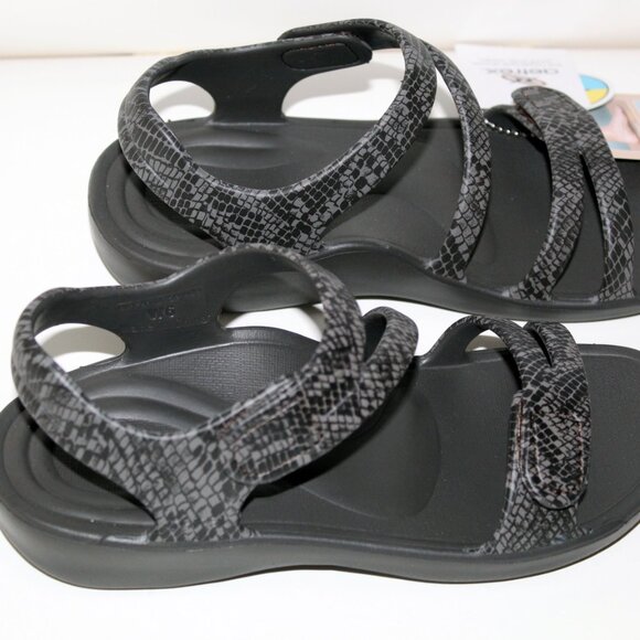 Aetrex Jillain Sport Sandal Brown Boa, Size US 6 - EU 36 - UK 4 - Picture 3 of 7